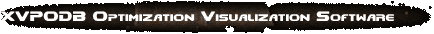 XVPODB Optimization Visualization Software